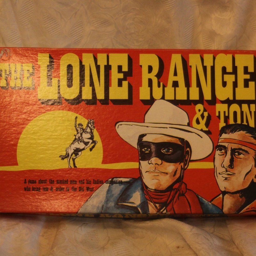 Vintage 1978 The Lone Ranger & Tonto Board Game Warren Complete! - Picture 1 of 4